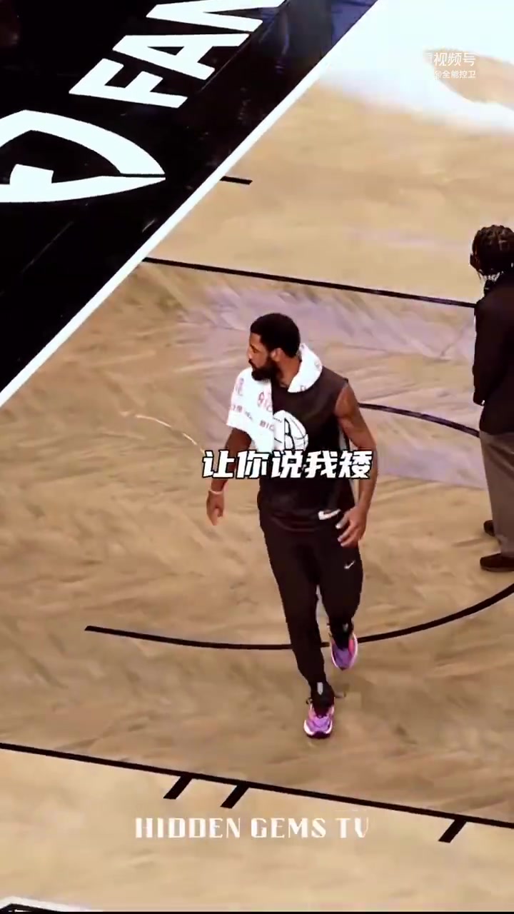 你不對勁！原來歐文一心想著要隔扣杜蘭特，并將其撂倒在地